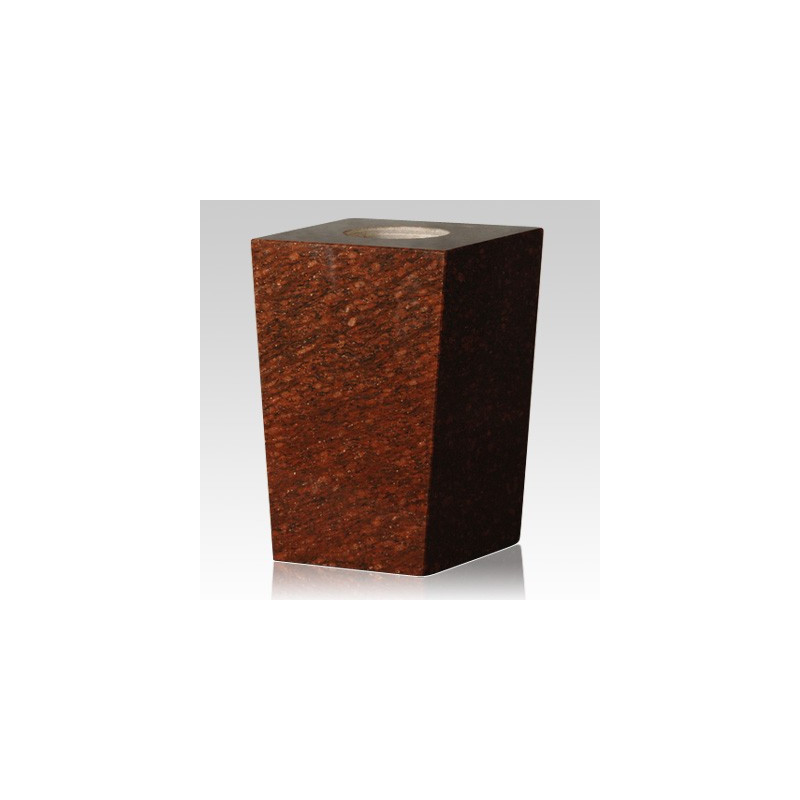 India Red Modern Granite Vase (VS-009)