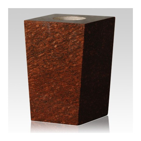 India Red Modern Granite Vase (VS-009)