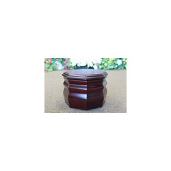 Solid Mahogany Urn (FW0536)