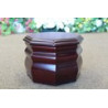Solid Mahogany Urn (FW0536)