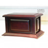 Solid Mahogany Urn (FW0531-A)