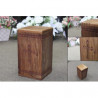 Solid Walnut Urn (FW0605)